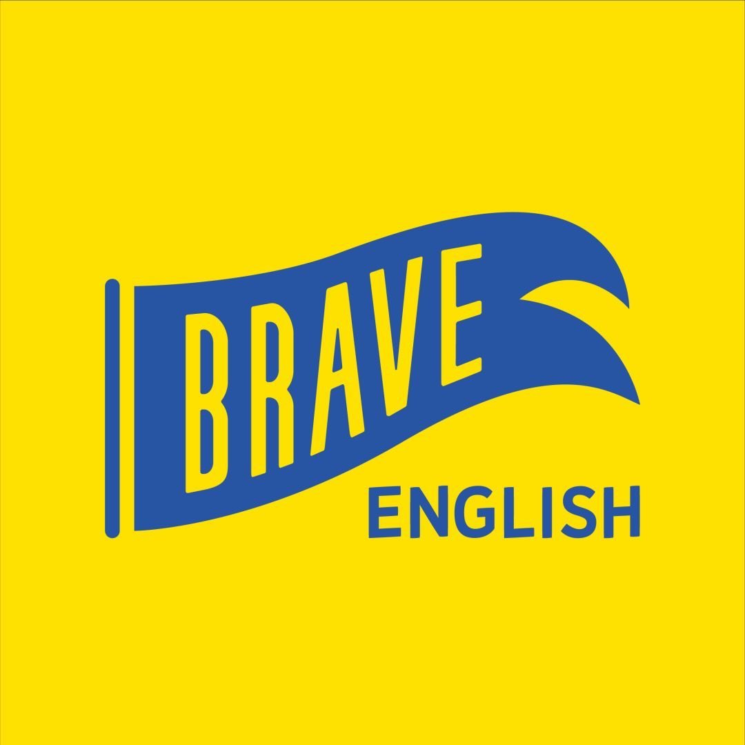 Brave English logo